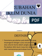 Perubahan Iklim Dunia