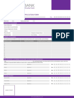 Corporate Debit Card Application Form