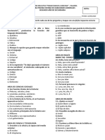 2° Prueba Escrita