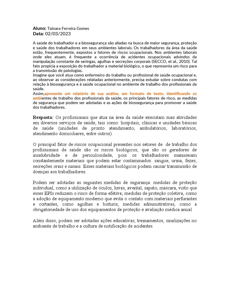 Atividade prática | PDF