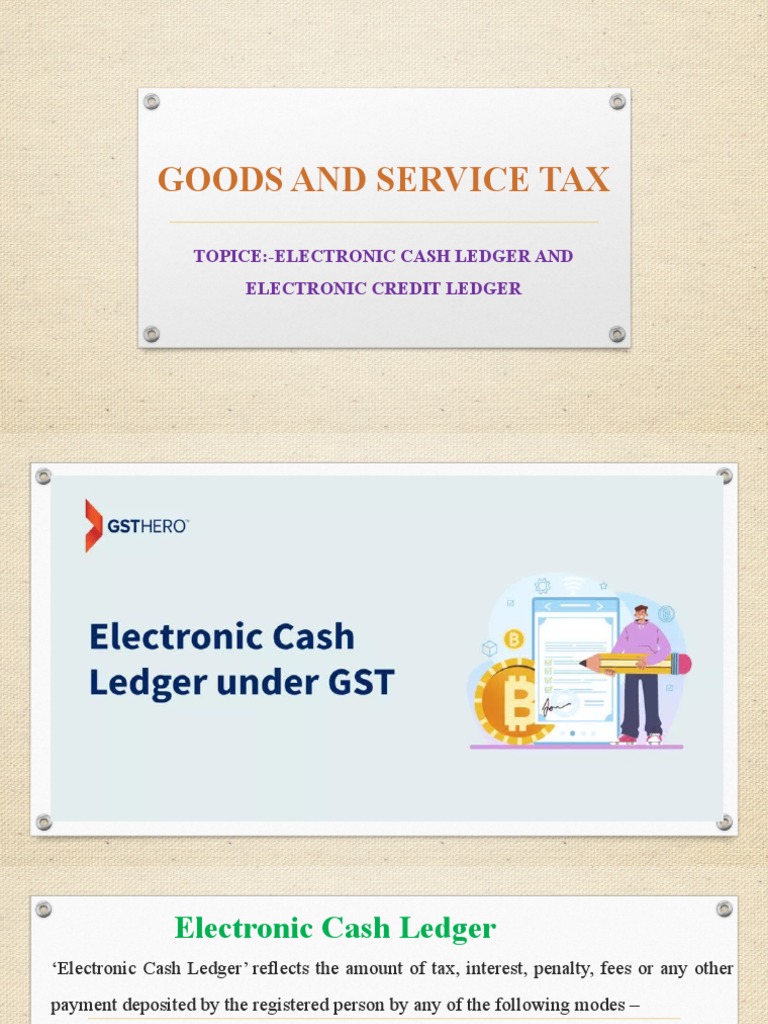 Understanding GST Cash and Credit Ledgers | PDF | Credit Card | Banks
