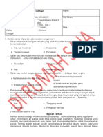 SOAL PTS Kelas 5 TEMA 6 SUB 3 DAN TEMA 7 SUB 1