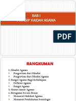 Prinsip Kaidah Agama 1