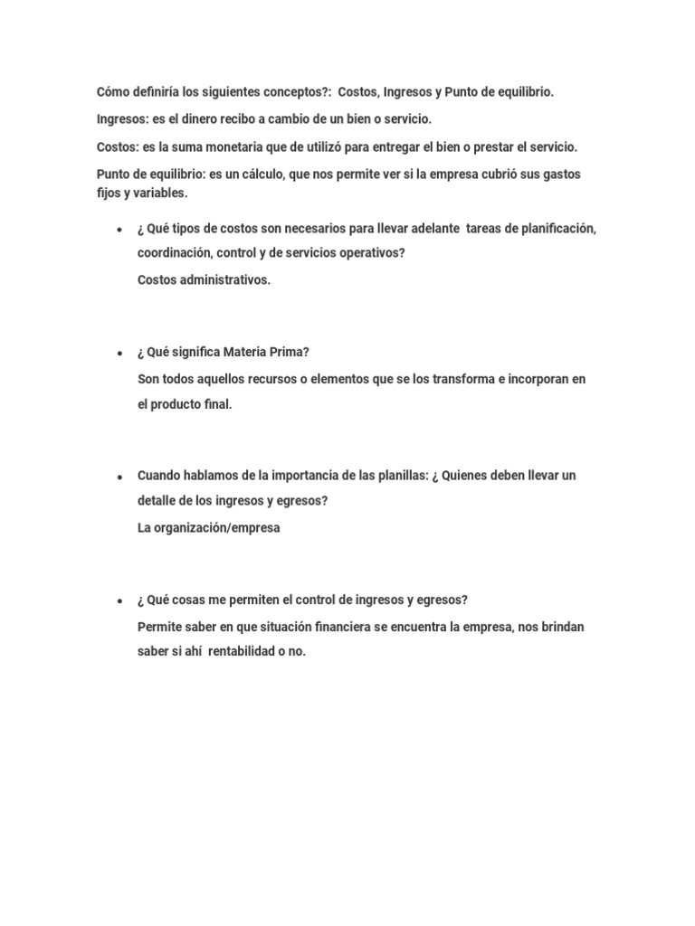 Conceptos Clave de Finanzas Empresariales | PDF | Negocios | Finanzas y ...