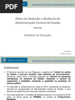 Plano de Redução e Melhoria da Administração Central do Estado (PREMAC)