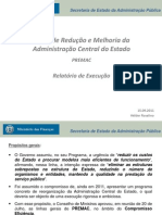 Plano de Redução e Melhoria Da Administração Central Do Estado (PREMAC)