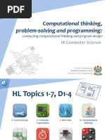 Computational Thinking, Problem-Solving and Programming:: IB Computer Science