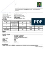 Resume - Rabindra Kumbhar - Format1