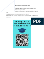 2 - Defina-O Com Suas Palavras de Acordo Com o Que É Apresentado Na Agenda 2030.