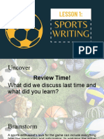 3GP 1 Sports Writing 2