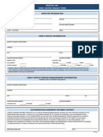 131 - Direct Deposit Form