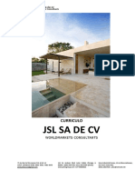 Curriculum JSL Sa de CV Construccion 2022