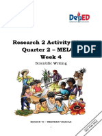 LAS Research 2 (GRADE 8) MELC 4 Q2 Week4