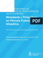 Informe 24 Conetec-Nintedanib y Pirfenidona
