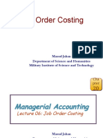 Lec 05 - Job Order Costing