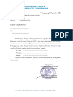 Surat Dispensasi REGSOSEK 2022