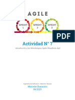 Actividad Nro 7 - Introducción A Las Metodologías Ágiles Manifiesto Ágil