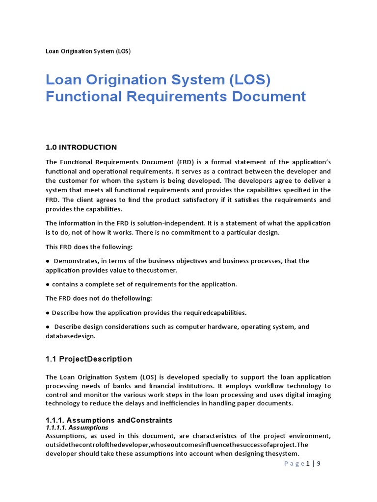 Loan Origination System - Training POC | PDF | World Wide Web ...