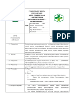 8.1.3.ep 2. Sop Pemantauan Waktu Pemeriksaan Laboratorium Untuk Pasien Urgent