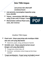 Soal Analisis Titik Impas - PVT - Ok