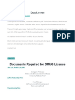 Drug License