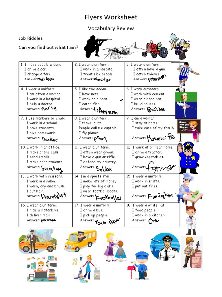 Free Printable Winter Flyer Worksheets