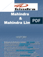 Mahindra & Mahindra Limited