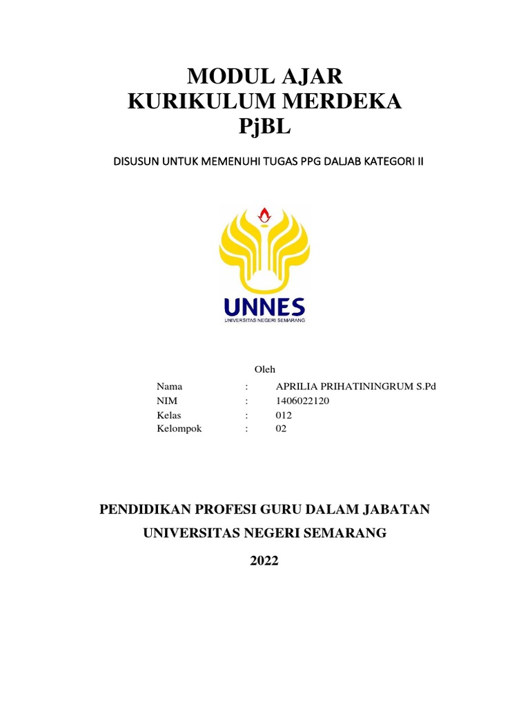 Modul Ajar PjBL IPAS Kelas 4 | PDF