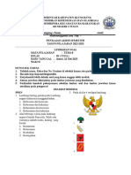 Soal Ulangan Tema 8