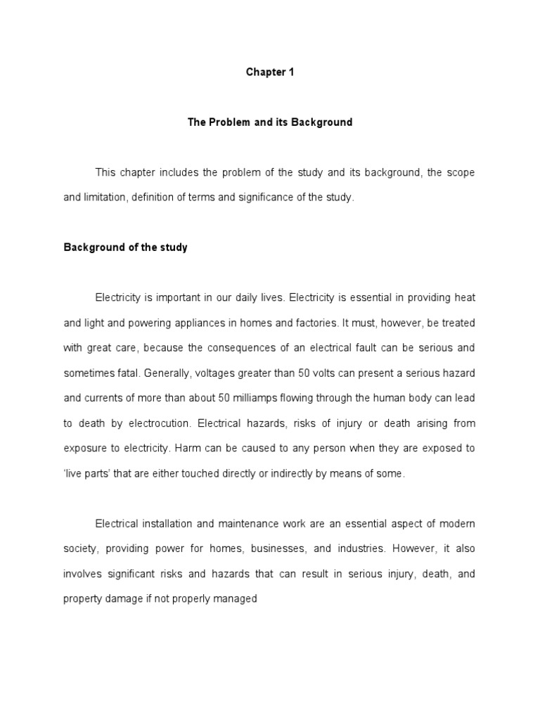 Risks of Electrical Installation for EIM Students | PDF | Risk | Safety