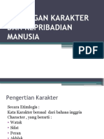 PTM 3 - Hubungan Karakter Dan Kepribadian Manusia