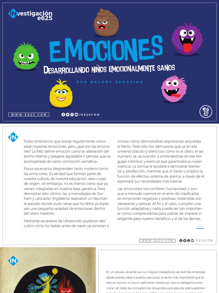 2020 07 EMOCIONES - New | PDF | Las emociones | Asco