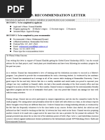 GKS-G Recommendation Letter