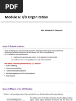 Module 6 - IO Organization - Final