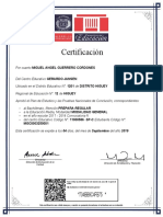 Miguel Angel Guerrero Cordones Certificado 4