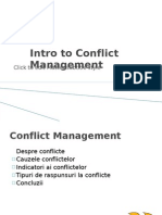 Conflict Management