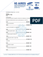 Cotizacion Materiales y Herramientas de Trabajo