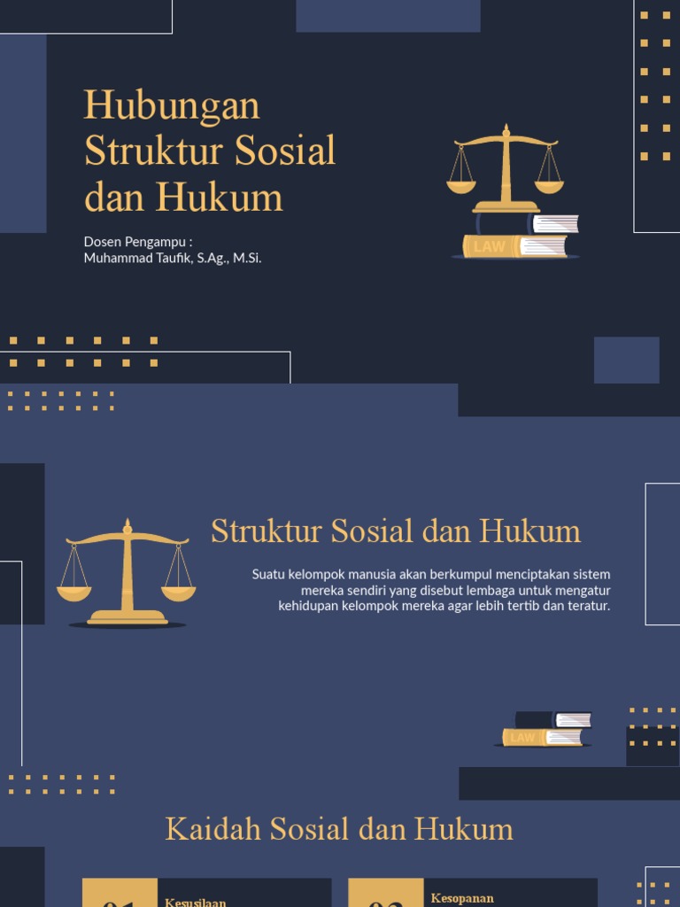 Struktur Sosial Dan Hukum Pdf