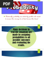 Random Variables and Probability Distribution