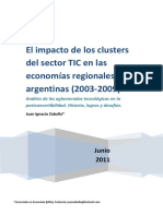 Clusters Del Sector TIC y Polos Tecnológicos en Argentina