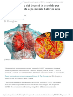 COVID Era Dovuta A Polmonite Batterica Non Trattata