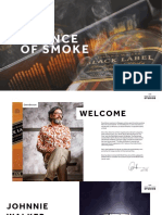 Johnnie Walker Black Label - Science of Smoke - Presenter Deck