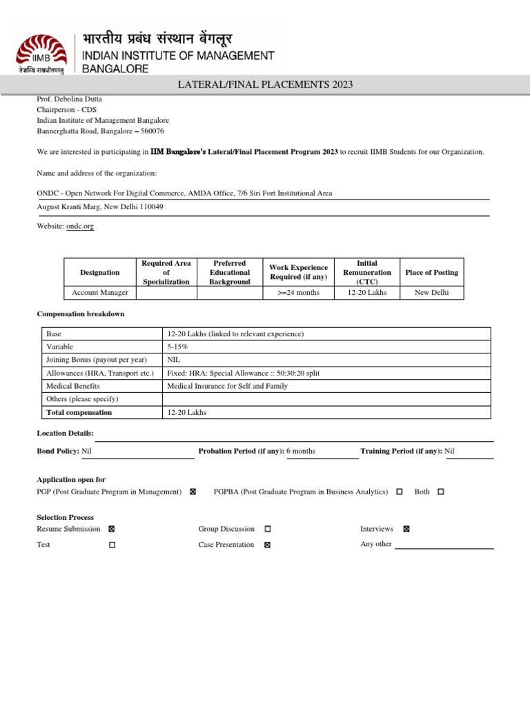 Jd ondc pdf