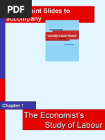 Labour Economics - Chapter 1