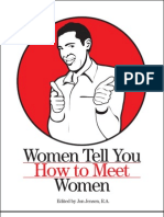 Women Tell You How To Meet Women