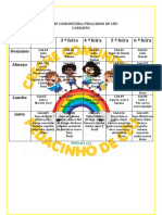 Cardápio Pedacinho de Céu ATUALIZADO 7.6.2022