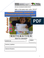 Banco Matematica 6°