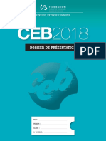 Evaluation Certificative - CEB - 2018 - Dossier de Présentation (Ressource 15834)