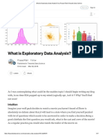 What Is Exploratory Data Analysis - by Prasad Patil - Towards Data Science