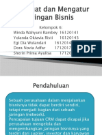 Membuat Dan Mengatur Jaringan Bisnis